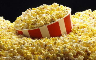 Сколько калорий содержится в сладком и соленом попкорне в кинотеатре, виды воздушной кукурузы, состав в бжу