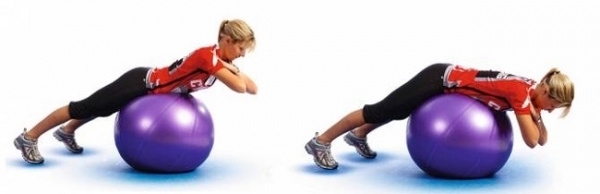 Тренировки на фитболе для похудения, комплекс упражнений для живота, бедер и ягодиц