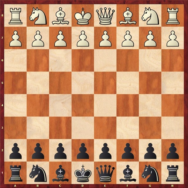 Название и внешний вид фигур в шахматах: количество на доске, русское и английское обозначение при записи